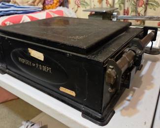 Vintage Post Office Scales