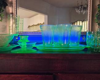 Vintage Uranium Glass