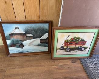 Portrait by Bea Kimble and wagon picture 