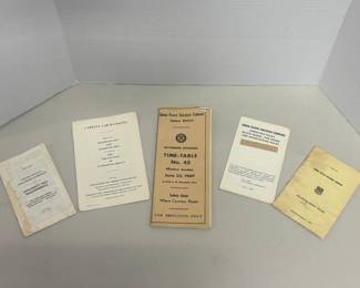 Railroad Ephemera