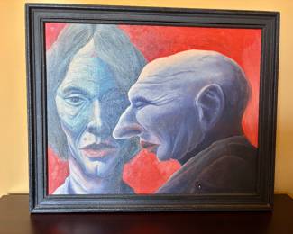 1969 Vintage Painting "When I'm 64"