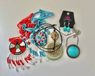 Beaded Necklaces, Paparazzi Necklace and Earrings Set