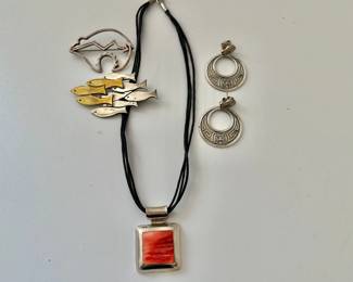 Vintage Sterling Silver Jewelry 