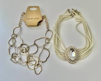 Coldwater Creek , Multistrand Necklace 