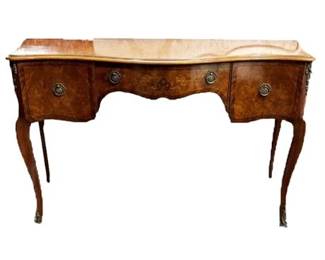 Lot 040 
Robert Irwin Burled, Banded, and Inlaid Writing Desk