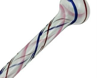 Lot 104-S  
Antique Blown Glass Victorian Walking Stick