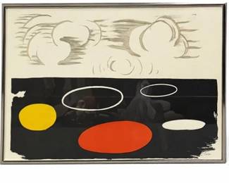 Lot 008   
Alexander Calder, American (1898-1976) "Maree Basse" Signed