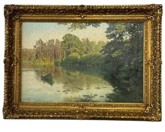 Lot 013-H   
Anna Richards Brewster (1870-1952) American, Oil on Canvas, Untitled