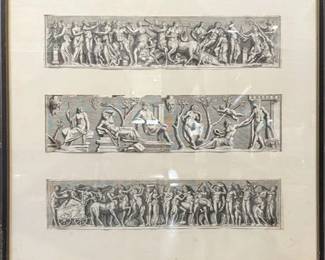 Lot 116-Bar  
Admianda, Early 18th C Italian Etchings