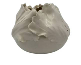 Lot 124  
Abraham Signed Studio Pottery Cabbage Bowl, dated 1976