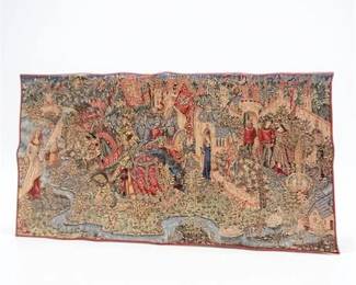 Lot 042  
The Legend of King Arthur Tapestry by Heirloom Tapestries