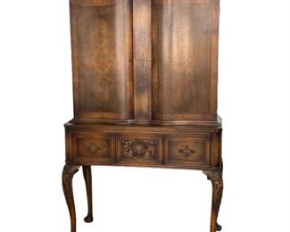 Lot 170  
Robert W. Irwin Furniture Book Case, Inlay Woods