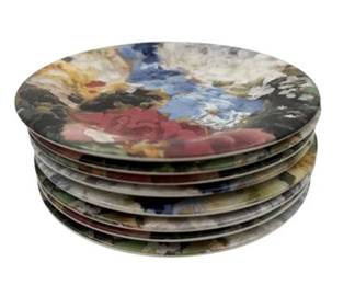 Lot 123   
Chaise Bleu by Faiencerie De Gien, Canape Plates, Eight (8)