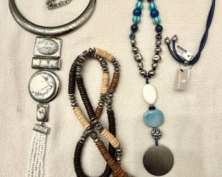Chicos Mixed Media Necklaces