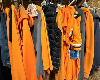 Collection of University of Tennessee Volunteers Apparel