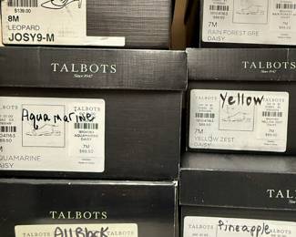 Assorted Womens Footwear Boxes - Talbots