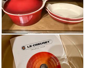 Le Creuset Dutch Oven and Oval Casserole Dishes