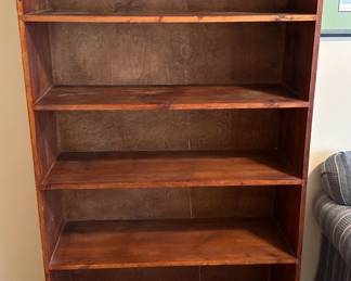 Shaker Style Wood Bookcase