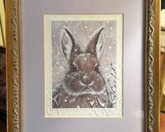 "Cool Cottontail" by Shane Dimmick, National Wildlife Federation Print