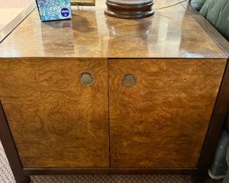 Burl Wood Cabinet