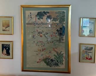 "The Hundred Boys" Framed Art