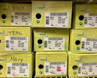 Assorted Womens Footwear Boxes - Naot