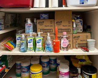 Assorted Household Cleaning and Personal Care Products