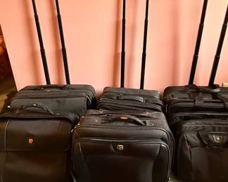 Swiss Gear Rolling Laptop Bag and Matching Luggage