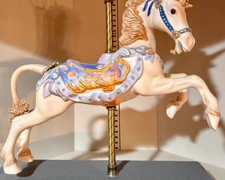 Cybis Porcelain Carousel Unicorn Figurine