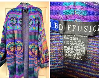I.B. Diffusion Vintage Knit Cardigan