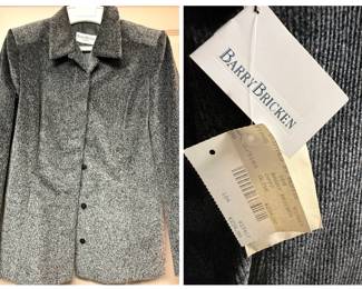 Barry Bricken "Mertie" Olive Green Jacket New with Tags