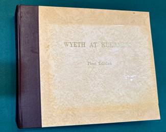 "Wyeth at Kuerners" First Edition Book