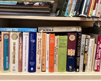 Collection of Dog Breed and Care Books