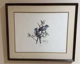 Limited Edition Print "Tufted Titmouse" by Ken Schulz (#31/500)