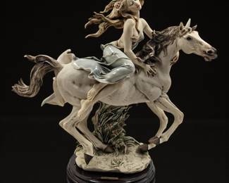 Large Giuseppe Armani Figurine: Limited Ed. 1033/5000 "Liberty" 903C With Original Box, NO COA