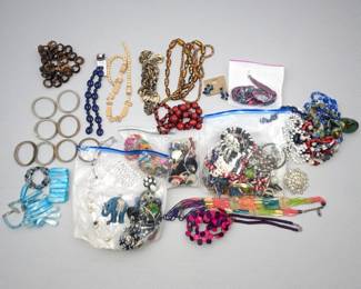 Large Lot Of Assorted Costume Jewelry