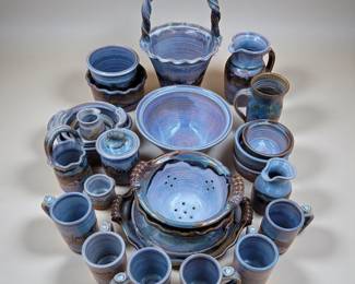 27Pc Vintage Lot Of Signed Art Pottery