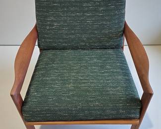 Mid Century Teak Musterring Lounge Chair