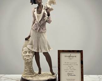 Giuseppe Armani Figurine: Limited Ed. 2337/5000 "Nicole" 651C With COA And Original Box