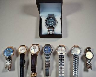 Lot Of 8 Designer Watches