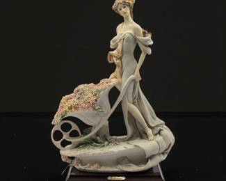 Giuseppe Armani Figurine: "Flowers For Sale" 1119P With Original Box