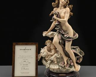 Large Giuseppe Armani Figurine: Limited Ed. 1096/5000 "Gemini" 426C With COA And Original Box