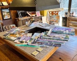 Mort Luby Water Colors Unframed