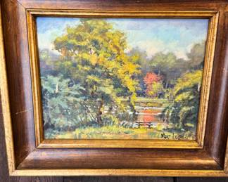 Mort Luby Oil on Canvas