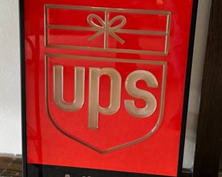 Unite Parcel Service Light up Sign