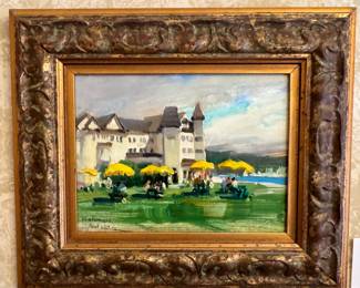 Windemere Signed Oil on Canvas