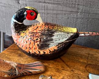 Vintage Italian Pheasant Taureen