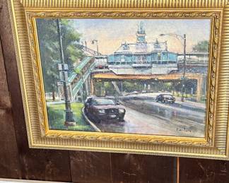 Mort Luby Oil on Canvas