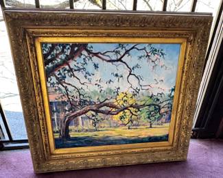 Mort Luby Spring Oil on Canvas