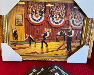 Mort Luby Vuntage Bowling Prints